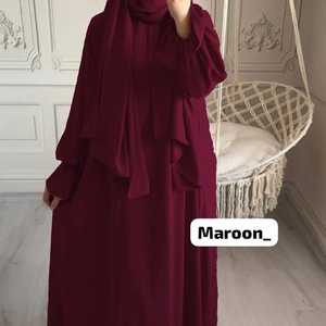 Abayas élégantes et modestes brodées à la main pour femmes, vêtements et accessoires musulmans traditionnels - Product Image 1