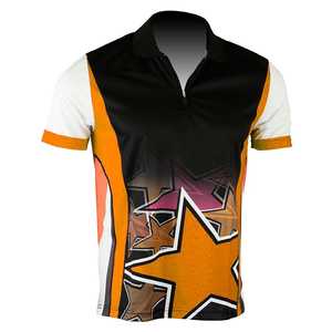 Camiseta de polo de paintball para exteriores, polo deportivo de poliéster ligero de secado rápido con impresión de logotipo de equipo personalizado para ropa de equipo - Product Image 1