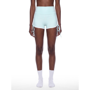 Shorts de Yoga de Cintura Alta con Bloques de Color para Mujer, para Correr y Gimnasio - Product Image 3