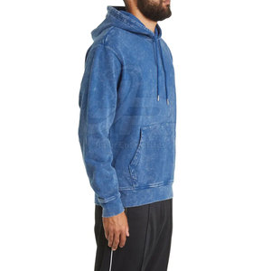 100% Cotton Fabric <b>Men</b> Acid Wash Hoodie <b>Pullover</b> Style <b>For</b> Streetwear <b>Men</b> Acid Wash Hoodies - Product Image 4