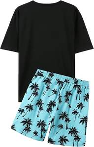 Conjunto para hombre en diferentes colores, ropa deportiva personalizada corta OEM, conjunto de pantalones cortos de verano para hombre, ropa de algodón para hombre - Product Image 3