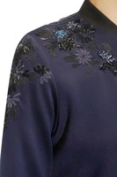 Robe de soirée de mariage de luxe, élégante, brodée à la main, écologique, personnalisable, de haute qualité, à manches longues