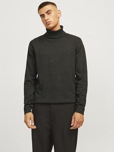 2025 nouveau Style hommes pull col roulé sweat uni à manches longues tenue décontracté pour l'hiver coupe régulière impression numérique - Product Image 2