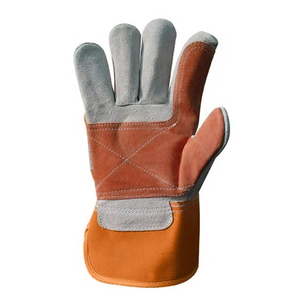Industria protectora de manos Guantes de seguridad para el trabajo de construcción anticorte Guantes DE TRABAJO resistentes al corte de cuero de vaca - Product Image 2
