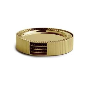 Ensemble de sous-verres en métal pour cadeaux de mariage, cadeaux d'entreprise, cadeaux de fête avec de beaux motifs ethniques traditionnels - Product Image 2