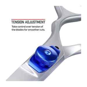 Ciseaux de coupe de cheveux à 3 bagues Ciseaux de coiffure professionnels droitiers J2 420 Ciseaux de coiffure japonais en acier inoxydable - Product Image 5