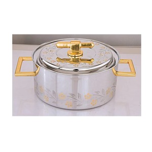 Ustensiles de salle à manger modernes pour la maison Casseroles en acier inoxydable Affichage décent Accessoires pour hôtels Fournitures - Product Image 4