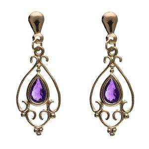 Boucles d'oreilles pendantes en argent 925 plaqué rhodium, forme pyramide, 9 à 12 mm, serties de pierres précieuses, certifiées IGI, vintage, pour fiançailles, mariage, fête - Product Image 5