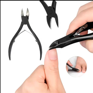 Wholesale Stainless Steel Nail Cuticle Scissor Pusher Tweezer <b>Rainbow</b> Cutter Nipper Clipper Dead Skin Remover Manicure Nipper - Product Image 1