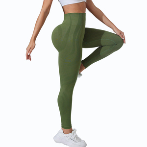 Legging taille haute à jambe large avec cordon de serrage pour extérieur, décontracté, jogging, sport, pantalon évasé, leggings scrunch pour femmes - Product Image 4
