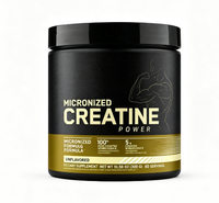 Créatine Monohydrate en Poudre OEM 300g – Supplément Haute Pureté pour Énergie, Soutien Immunitaire, Croissance Musculaire et Endurance – Sans Arôme, Facile à Préparer