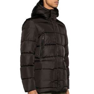 OEM 2024 High Street Style Abrigo acolchado de gran tamaño para hombre Abrigo de invierno informal calentado de alta calidad con embalaje personalizado - Product Image 4