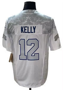 नए आगमन भैंस की प्रतिद्वंद्विता फुटबॉल जर्सी 17 जश एलन 0 कीऑन कोलमैन 4 जेम्स कुक एफ. यू. एस. अमेरिकी फुटबॉल शर्ट - Product Image 3