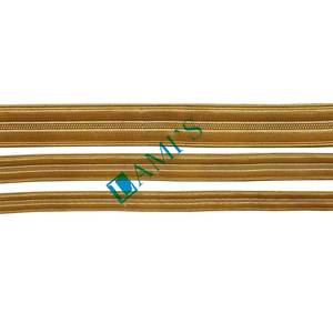 ลวดทองคุณภาพเยี่ยม งานแฮนด์เมด สำหรับตกแต่งรองเท้า ริบบิ้นเมทัลลิกแบบกำหนดเอง สายร้อยแบบ Tresse Galloon - Product Image 4