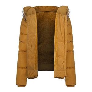 Chaqueta Acolchada de Invierno para Mujer, Nueva, Informal, Cálida, Transpirable, de Tejido de Lana, Algodón y Poliéster, Estilo Hip Hop, Cortavientos - Product Image 2