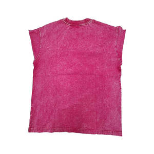 Venta en línea Hombres Acid Wash Camisetas Peso ligero Tamaño personalizado Hombres Acid Wash Camisetas para la venta - Product Image 2