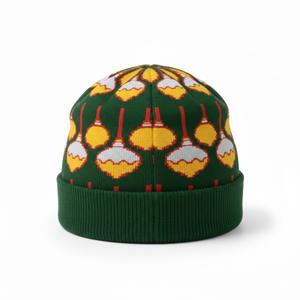 Bonnets en tricot personnalisés avec des nœuds usés et un motif camouflage pour unisexe, bonnet d'hiver de haute qualité, jacquard, 2026 - Product Image 3