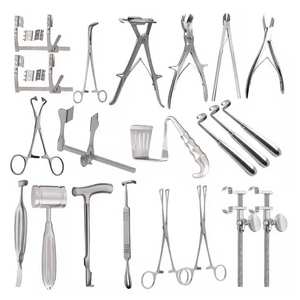 Juego quirúrgico ortopédico, 21 piezas, instrumentos quirúrgicos manuales de acero inoxidable, Kit de toracotomía autoclavable de grado quirúrgico - Product Image 1