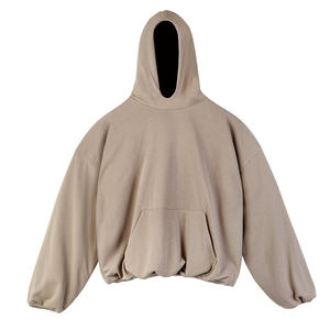 Personalizado de gran tamaño Baggy Hoodie Hombres Boxy Fit Heavyweight Streetwear OEM Servicio de fábrica - Product Image 4