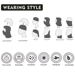 Custom Design With Logo Breathable Waterproof Unisex <b>Balaclava</b> Sports Fishing Skiing Motorcycle Daily Beach Full Face <b>Balaclava</b> - Product Image 6