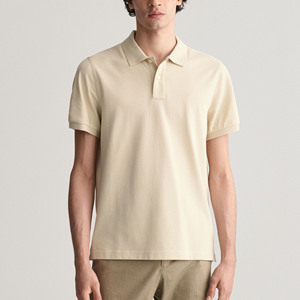 Polos pour hommes à coupe classique, broderie personnalisée, col en tricot plat - Product Image 5