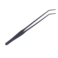 Outils de nettoyage d'aquarium, petite pince en acier inoxydable de 8 pouces, accessoires de luxe écologiques pour plantes aquatiques