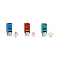 Haute qualité pour Trodat 4921 bureau chien ODM carte tampon à encre 12x12mm plastique diverses couleurs caoutchouc matériel pour petit bureau