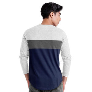 T-shirts en jersey pour hommes brodés personnalisés T-shirt en coton délavé à l'acide T-shirt oversize d'impression bouffante T-shirt vintage lourd et décontracté pour hommes - Product Image 2