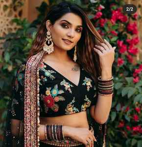 Vous présenter la plus belle collection de créateurs Navratri Lehenga - Product Image 4