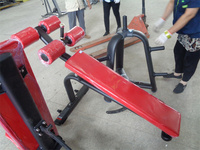 Banc de musculation inclinable multi-positions de qualité commerciale pour l'entraînement des pectoraux et des épaules, équipement de gym, directement de l'usine