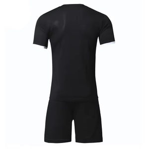 Maillot de football à séchage rapide personnalisé pour hommes, ensembles d'uniformes respirants avec nom d'équipe personnalisé et service OEM de marque - Product Image 4