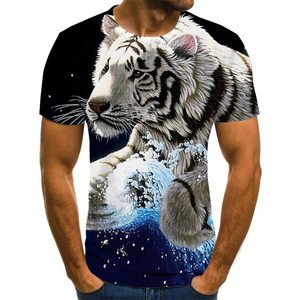 Camiseta de poliéster para hombres, prenda de vestir, cómoda, personalizada, con estampado 3 D, sublimación de alta calidad, 2023, hecha en Pakistán, 100% - Product Image 1