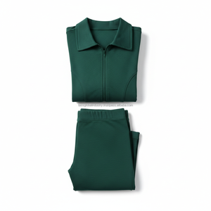 ชุดจั๊มสูทโยคะแขนยาวแบบสั่งทำ OEM สำหรับผู้หญิง ซิปยาวด้านหน้า ขาบาน ชุดบอดี้สูทแบบมีรูสำหรับนิ้วโป้ง ชุดรอมเปอร์ออกกำลังกาย ทรงเข้ารูป ชุดออกกำลังกายแบบเต็มตัว - Product Image 6