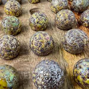 Juego de Solitario de Madera de Mango con Canicas Doradas Moteadas de Espinosaurio para Noche de Juegos en Familia o Entretenimiento Individual en Casa - Product Image 3