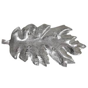 Plateau et plateau à feuilles en aluminium coulé Vaisselle Grands plateaux décoratifs Aliments Dessert Articles de service Plateau et plateau faits à la main - Product Image 5