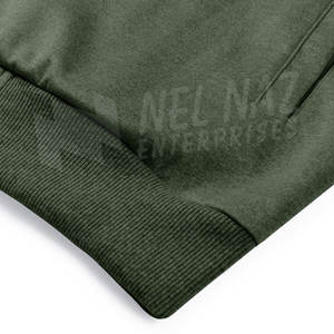 ชุดวอร์มผู้ชายขายดีที่สุด ทรงปกติ ผ้าคอตตอนหนา 100% มีเชือกผูก ออกแบบคอตั้งสั่งทำพิเศษ ไซส์ใหญ่ สีพื้น - Product Image 6