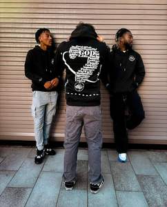 Haute exigence personnalisé bouffée imprimé et brodé sweats à capuche pour hommes pur coton polaire tissu fait à capuche à manches longues pour hommes - Product Image 3