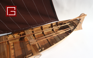 Gia Nhien Fabricant Approuvé Conception Personnalisée quantité minimale de commande Bas Houten Boten & Punters MODÈLE DE BATEAU EN BOIS-MODÈLE DE BATEAU EN BOIS - Product Image 4