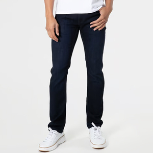 กางเกงยีนส์ผู้ชาย - กางเกงยีนส์ยืดสบายขาตรงกางเกงยีนส์ทรงหลวมสําหรับผู้ชายผู้ชายประสิทธิภาพสูงสลิมฟิตยีนส์ - Product Image 1