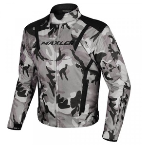 Chaqueta Deportiva Corta para Hombre, Chaqueta de Motocicleta, Tejido Cordura Resistente, Diseño Ventilado y Resistente a la Intemperie, Cortavientos - Product Image 2
