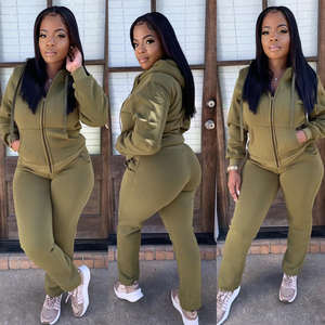 Ensemble de survêtement décontracté unisexe 2 pièces, couleur unie, style vintage, léger, respirant, avec capuche, grande taille, pour le printemps - Product Image 3