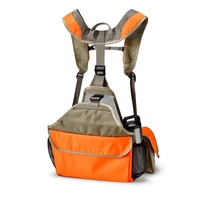 Chaleco de caza Upland naranja personalizado correas acolchadas ajustables de hombro Chaleco de caza Upland con múltiples bolsillos