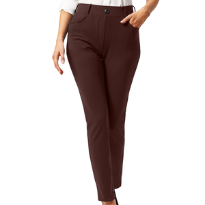 Pantalones Chinos de Algodón para Mujer, Transpirables, de Venta Caliente, al por Mayor, Diseño Personalizado, a la Moda, Casuales, a Precio Económico - Product Image 5
