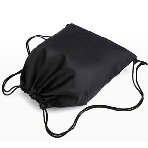 Mochila no tejida con nuevo logotipo con bolsas con cordón de diseño personalizado - Product Image 4