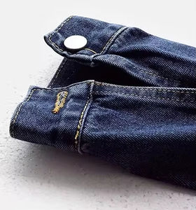 Veste en jean unisexe printemps respirante coupe-vent séchage rapide décontractée élégante personnalisable logo avant couleur sur mesure 2026 - Product Image 3