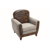 Canapé Chesterfield en cuir de haute qualité, une place, base en bois, convertible en lit, mobilier de maison multifonctionnel, moderne
