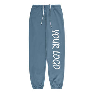 Meilleures ventes en gros de pantalons de survêtement pour hommes, streetwear décontracté, taille élastique, sport, broderie, polaire, séchage rapide, pantalon de jogging - Product Image 1