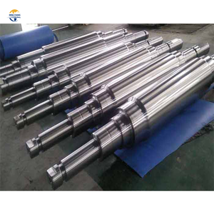 Nhà Máy Giá Tùy Chỉnh Rèn Cán Nhà Máy Làm Việc Cuộn Trở Lại Cuộn Chính Trục Quạt Trục - Product Image 1