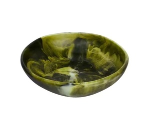 Bol en résine de qualité supérieure avec motifs de couleurs brillantes et abstraites uniques pour la vaisselle à manger et le bol de décoration de table de cuisine moderne - Product Image 4