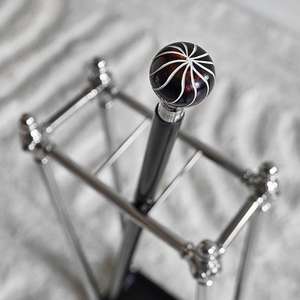 Support décoratif pour canne de marche, présentoir de sol pour salon, porte-parapluie en métal, support en métal antidérapant, facile à transporter - Product Image 2